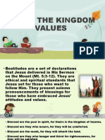 Living The Kingdomvalues