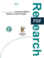 Transverse Stiffener Beams Reduce Wooden Bridge Deck Deformations