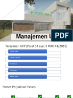 Manajemen UKP: Pelayanan Rawat Jalan