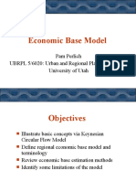 Economic Base Model: Pam Perlich UBRPL 5/6020: Urban and Regional Planning Analysis University of Utah