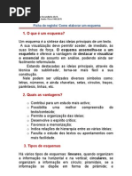 Como Elaborar Um Esquema