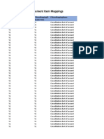 Import Financial Statement Item Mappings