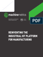 MachineMetrics Industrial IoT Platform Provides Manufacturing Analytics