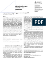 Vacuna Covid19 No Previene Infección Nasal Ni Transmision Asintomatica