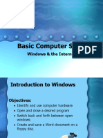 Basic Computer Skills: Windows & The Internet