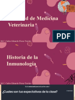 Historia de la inmunología veterinaria