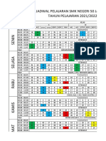 Jadwal PTM SMT Genap 2021-2022