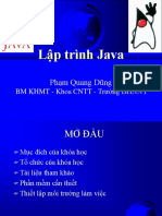 Slide Lập Trình Java - Phạm Quang Dũng