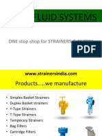 Acme Fluid Systems: One Stop Shop For Strainers & Filters