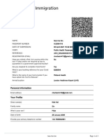 UK Visas & Immigration Public Health Form