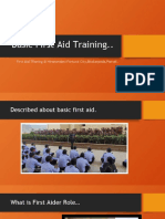 Basic First Aid Training