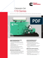 QSK19 Series: Diesel Generator Set