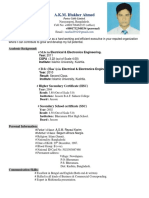 CV - Iftakher PDF
