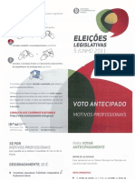 Eleições legislativas boletim informativo