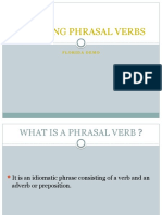 Teaching Phrasal Verbs