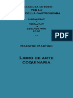 Mastro Martino - Libro de arte coquinaria