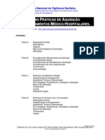 Manual de Boas Práticas de Aquisição de Equipamentos Médicos