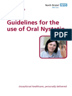 Guidelines For The Use of Oral Nystatin - NBT002812