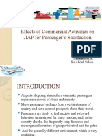 Effects of Commercial Activities On JIAP For Passenger's New