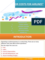 Top 5 Major Costs For Airlines