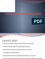 Sahrudaya Business Launch and Growth Plan