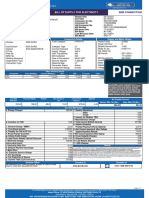 Bill of Supply For Electricity: Area Details Connection Details Supply and Meter Details