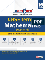 X Maths Standard Term II Exam Guru