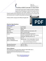 Penmount 9000 Controller Ic Data Sheet: Electrical Specifications