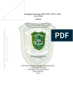 Analisis Perbandingan Keamanan WEP, WPA, WPA2, Pada Access Point