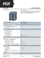 Data Sheet 6GK5205-3BB00-2AB2: Product Type Designation Scalance Xb205-3