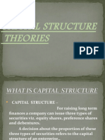 Capital Structure Theories1