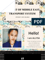 Middleeast Transportsystem Report