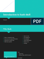 Bash Shell On MAC and Linux