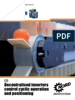 Decentralised Inverters Control Cyclic Operation and Positioning