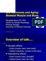 Sex Hormones and Aging: Skeletal Muscle and Bone