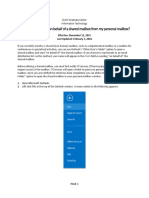How Do I Send Email On Behalf of A Shared Mailbox From My Personal Mailbox