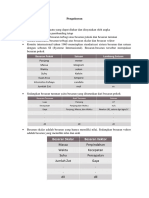 Pengukuran dan Analisis Data