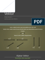 Fisika X - Vektor (Powerpoint Slide)