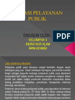 Inovasi Pelayanan Publik Kelompok Ii