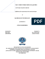 Analysis of RCC Structure Using Staad Pro