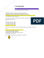 Latihan Soal Komjardas-1