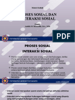 4-Proses Sosial Dan Interaksi Sosial