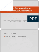 Regulamentações e definições para operações aeromédicas