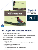 UNIT-1 Introduction to XHTML