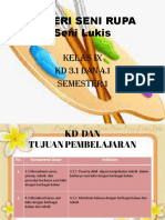 Materi Seni Lukis Bagian 4 (Teknik Melukis)