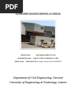 Department of Civil Engineering, Narowal University of Engineering & Technology, Lahore