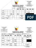 Emploi Du Temps Indu Geln Ee