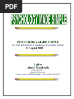 Psychology Made Simple.