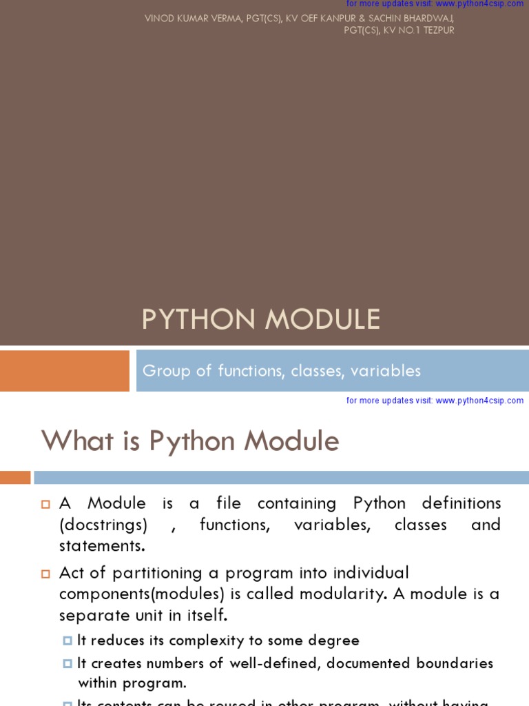 17 Python Modules-2 | PDF | Trigonometric Functions | Sine
