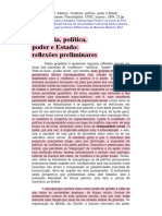 GENRO FILHO, Adelmo. Violência, política, poder e Estado